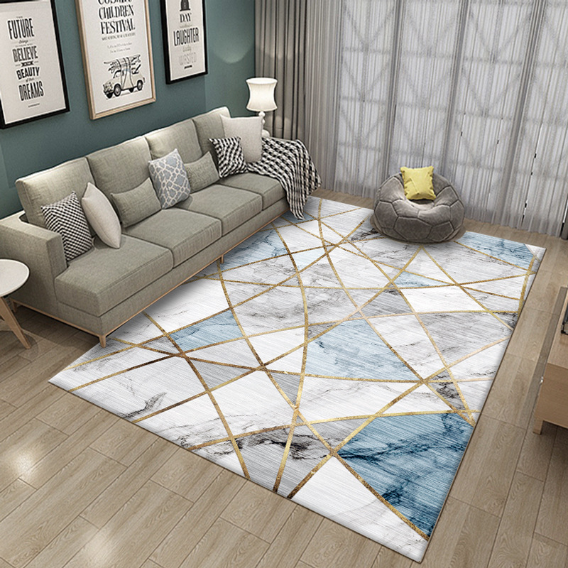 modern Simplicity Living room carpet Northern Europe ins Geometry pattern Mat Home furnishing stores Exhibition carpet