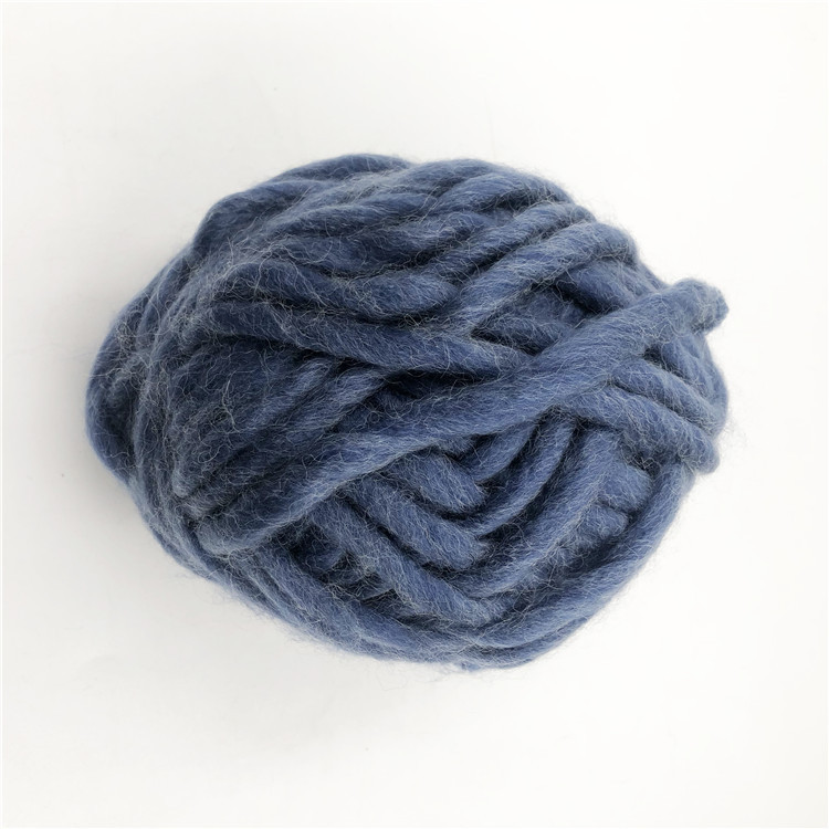 厂家供应0.44支毛腈色纺冰岛毛 毛衣帽子围巾专用纱线冰岛毛批发