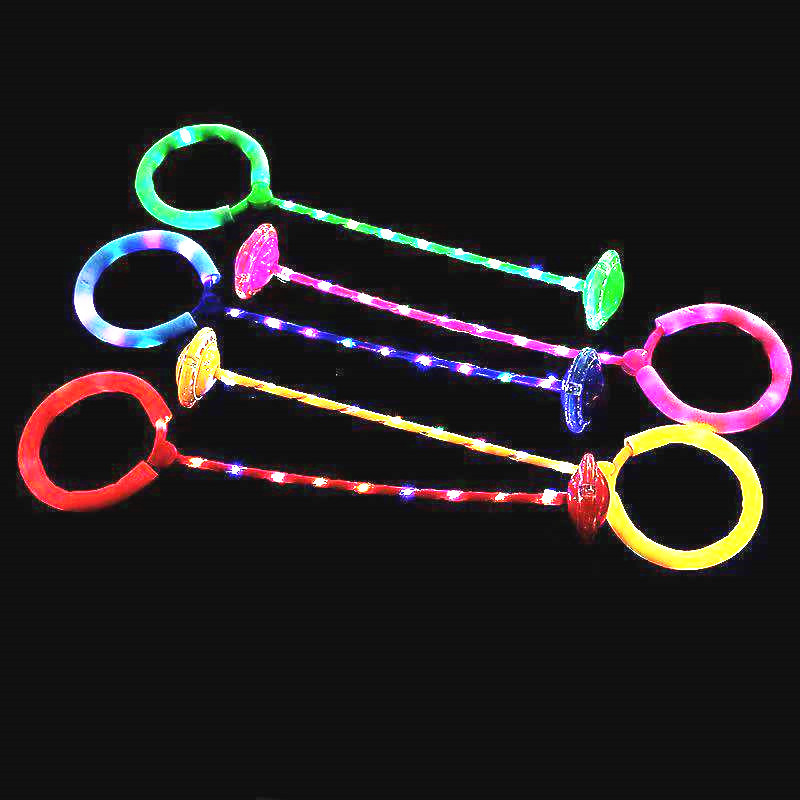 Flash Bouncing ball children luminescence Elastic force Bouncing ball adult Bodybuilding rotate Dancer