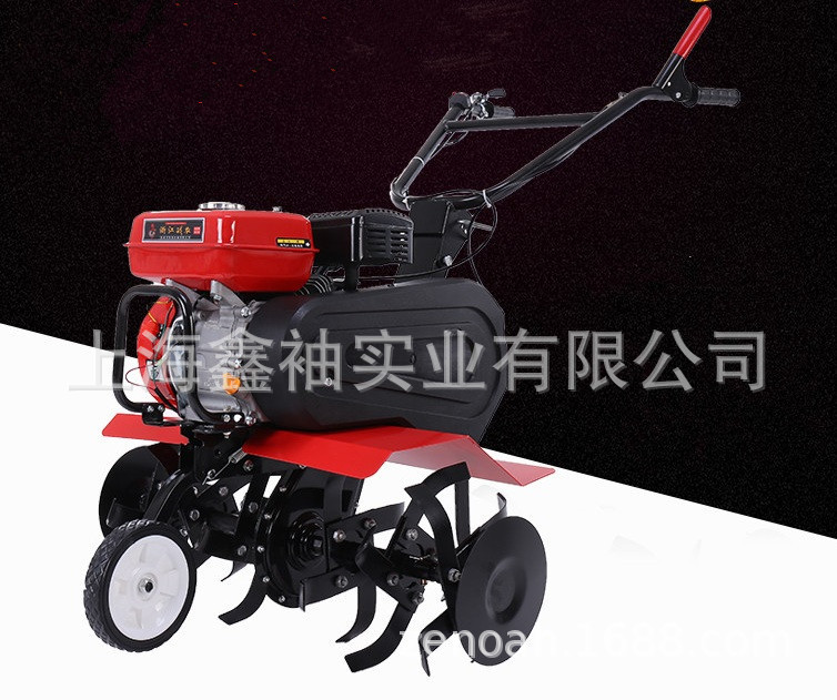 捍绿微耕机汽油翻土松土耕田机拖拉机旋耕机耕地机小型农机