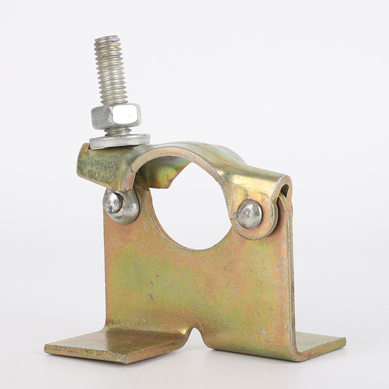 工厂高品质Q235镀锌锻压扣件脚手架悬梁异形猪耳建筑卡扣批发