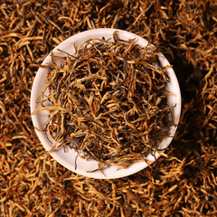 2024年春茶新茶雲南金絲滇紅茶葉全單芽蜜香紅茶清香金芽滇紅茶