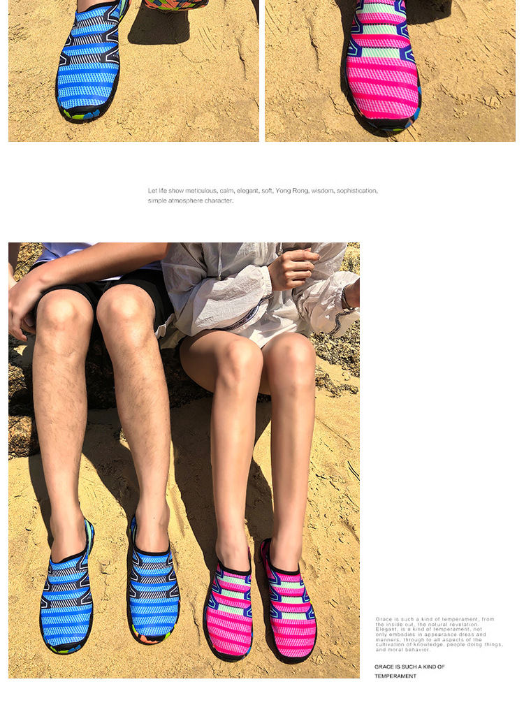 Scarpe da scoglio outdoor comode per coppia nuoto e sport_voghion.com