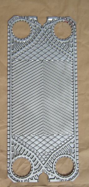 M10M板式换热器板片 滑油冷却器钛材板片