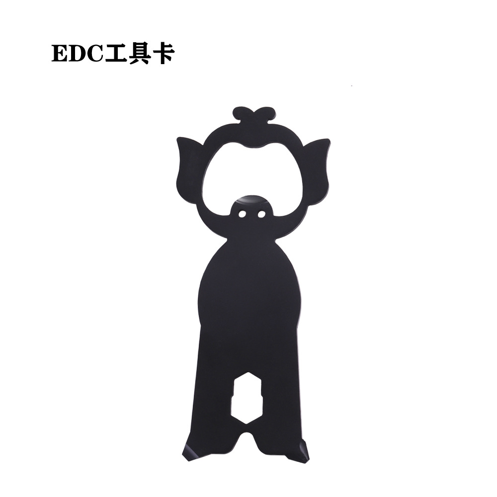 极战2.5之西游记唐僧四师徒创意钥匙扣礼品挂件多功能EDC工具卡