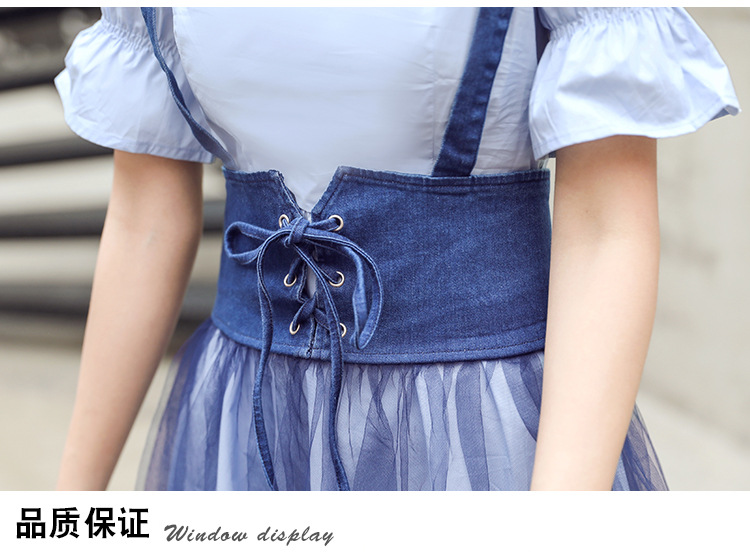 Costume femme MARQUE INDéPENDANTE en Coton denim mesh - Ref 3335555 Image 39