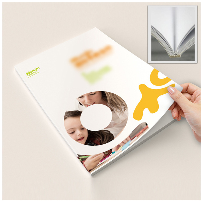 企业宣传册定制 产品说明书创意设计 精装画册 书本画册设计定做|ru