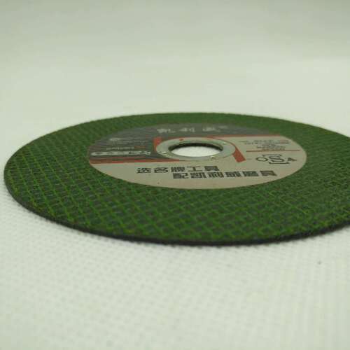 Double mesh stainless steel metal cutting disc green grinding wheel ultra-thin disc 107 cutting resin grinding wheel disc