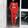 Women’s long sleeve suit two piece suit