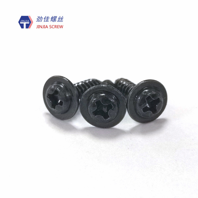 厂家直销盘头带垫自攻螺丝PW12A3.0*12加硬环保镍大介子螺丝