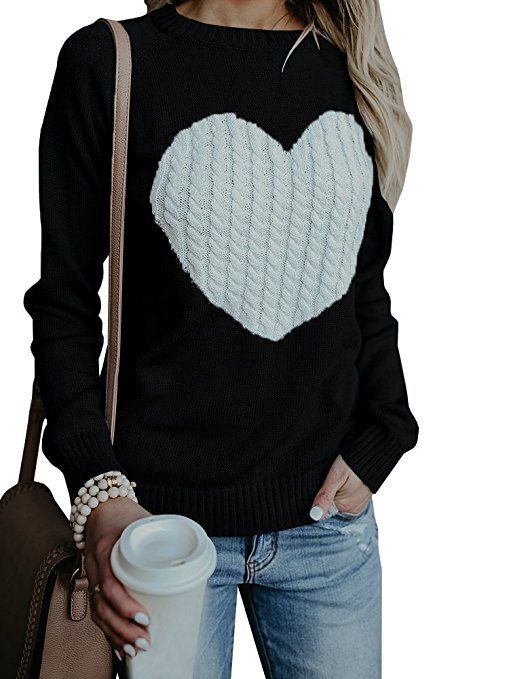 Women's Sweater Long Sleeve Sweaters & Cardigans Hollow Out Fashion Heart Shape display picture 98