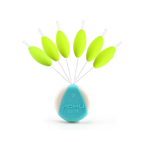 Aohu matte fluorescent float oval streamlined long cylindrical seven-star float traditional fishing float