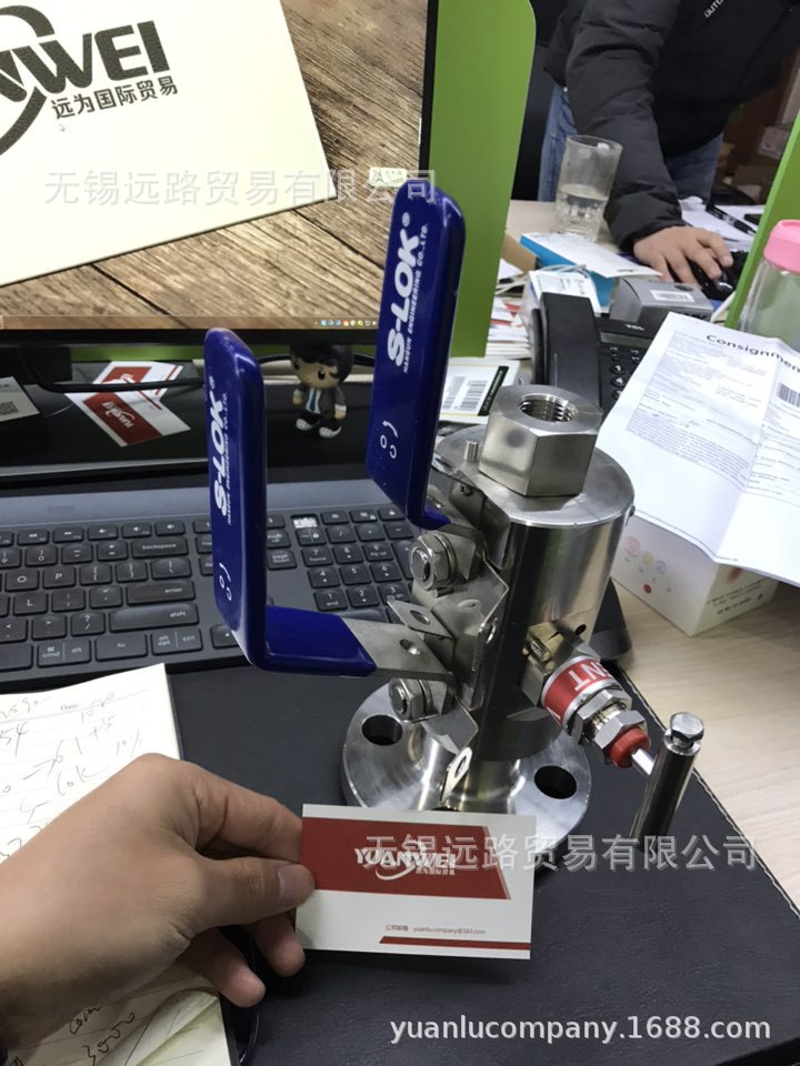 韩国SLOK世洛克卡套接头SS-8-TA-1-8替代世伟洛克原装进口现货