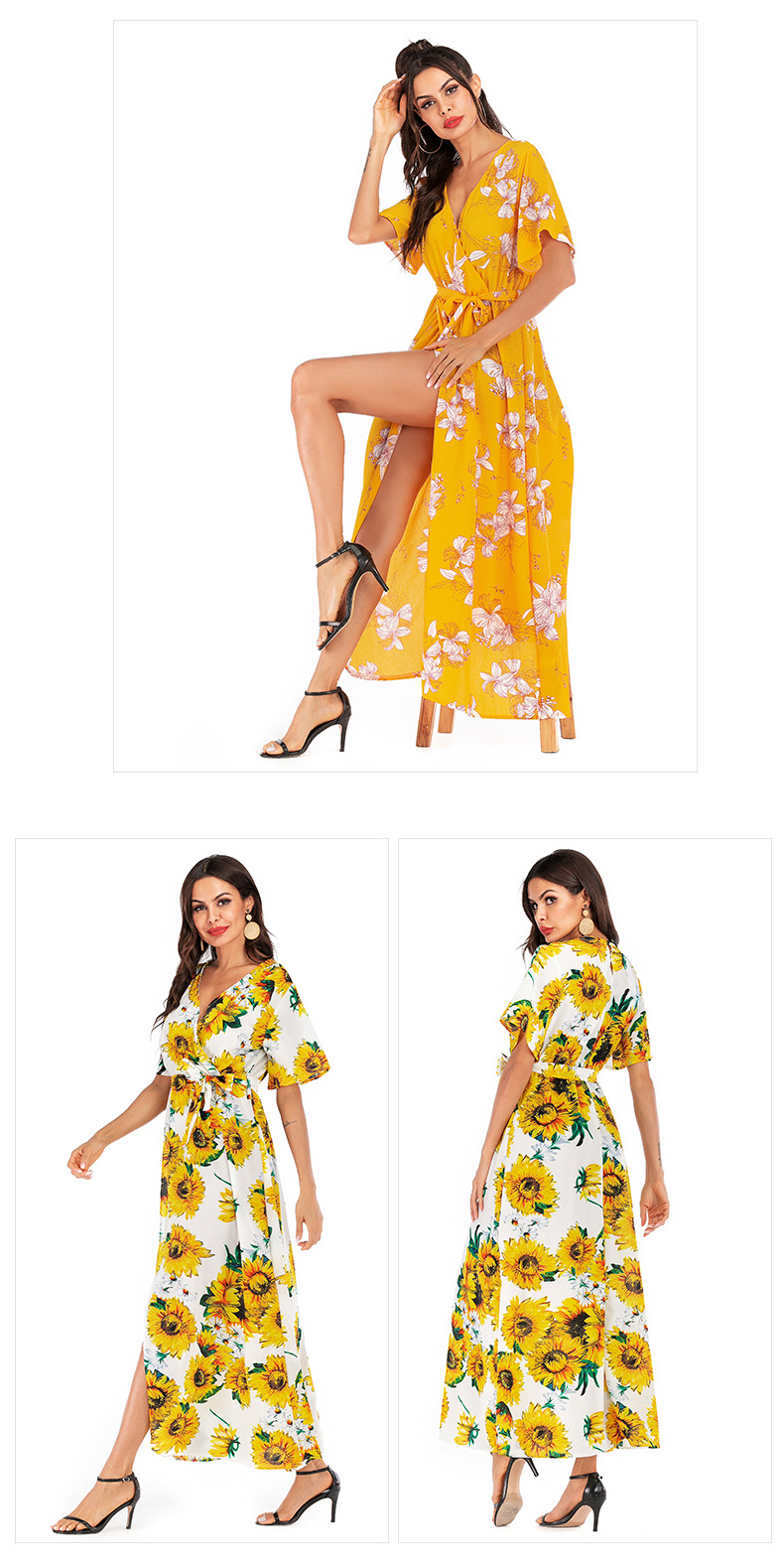 Robe en Mousseline de soie - Ref 3434937 Image 58