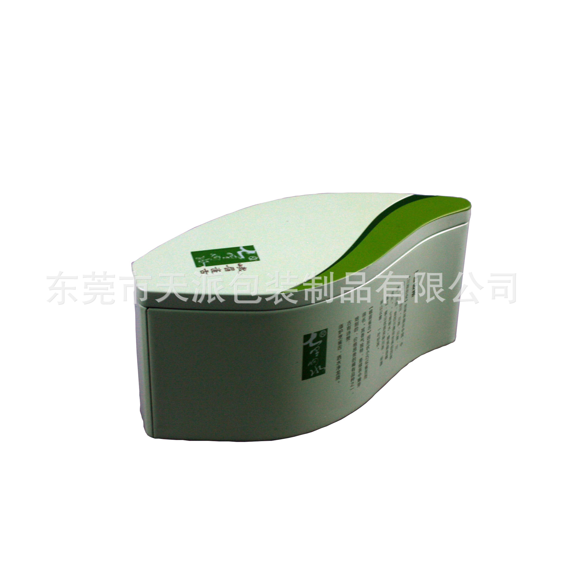 创意绿茶铁盒绿茶马口铁罐 茶叶包装铁盒制罐厂批发出口