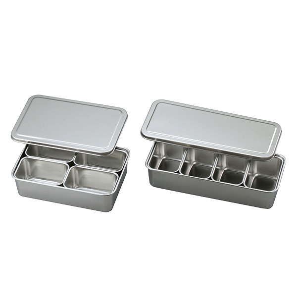 不锈钢平底盘 （附带子盒）  AS ONE      1-4532  