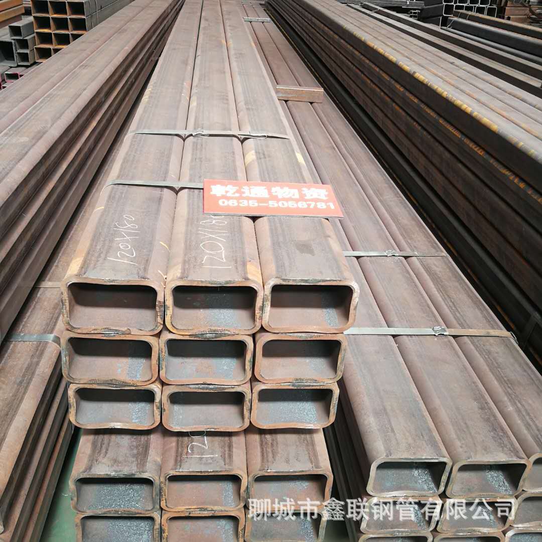 现货直角Q235B方钢管开孔开角开槽Q355B方矩管幕墙非标无缝方矩管-阿里巴巴