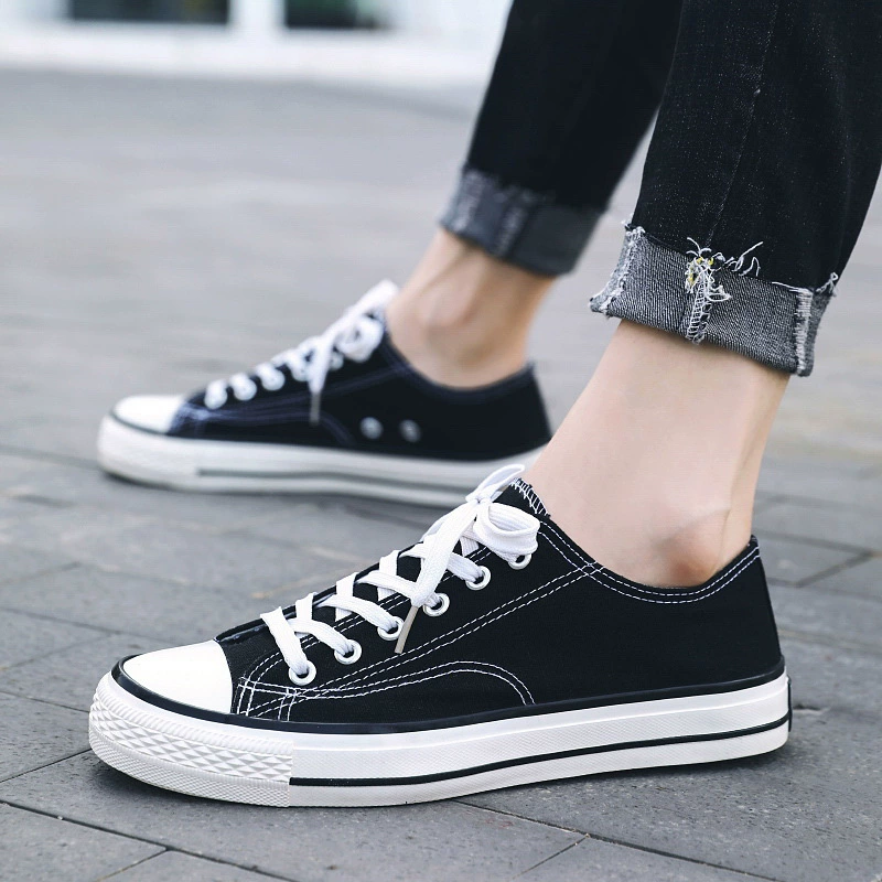 Весенняя новая уличная фотография 1970-х годов, парусиновая обувь с повторной гравировкой, мужская и женская повседневная обувь для досок, Классическая Студенческая Тканевая обувь для пар с низким вырезом