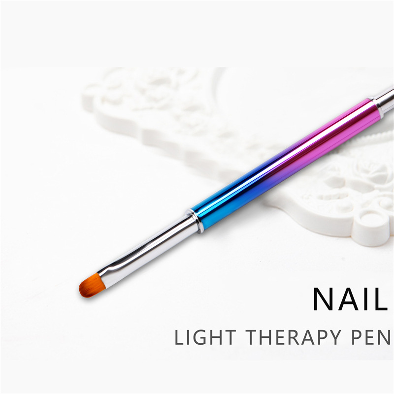 Suministro transfronterizo reemplazo de la cabeza de fototerapia pintura pluma traje 3 Tamaño común cabeza de uñas fototerapia pluma ventas directas de la fábrica