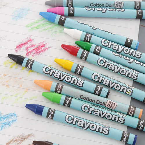 Hobby 8 colors 24 colors crayons children's painting supplies oil pastels baby graffiti crayons art class supplies wholesale