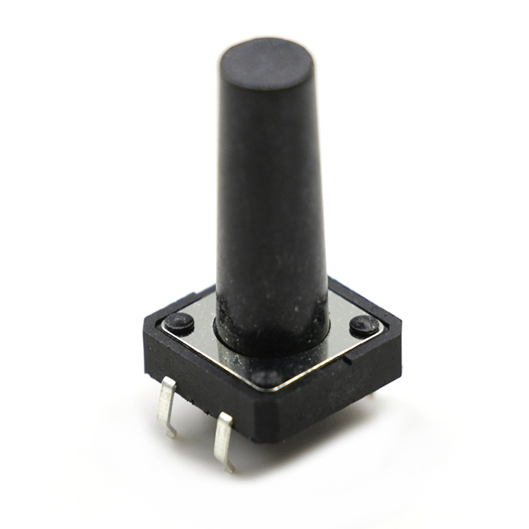 小型立式轻触开关 12*12*22 四脚插件按键开关