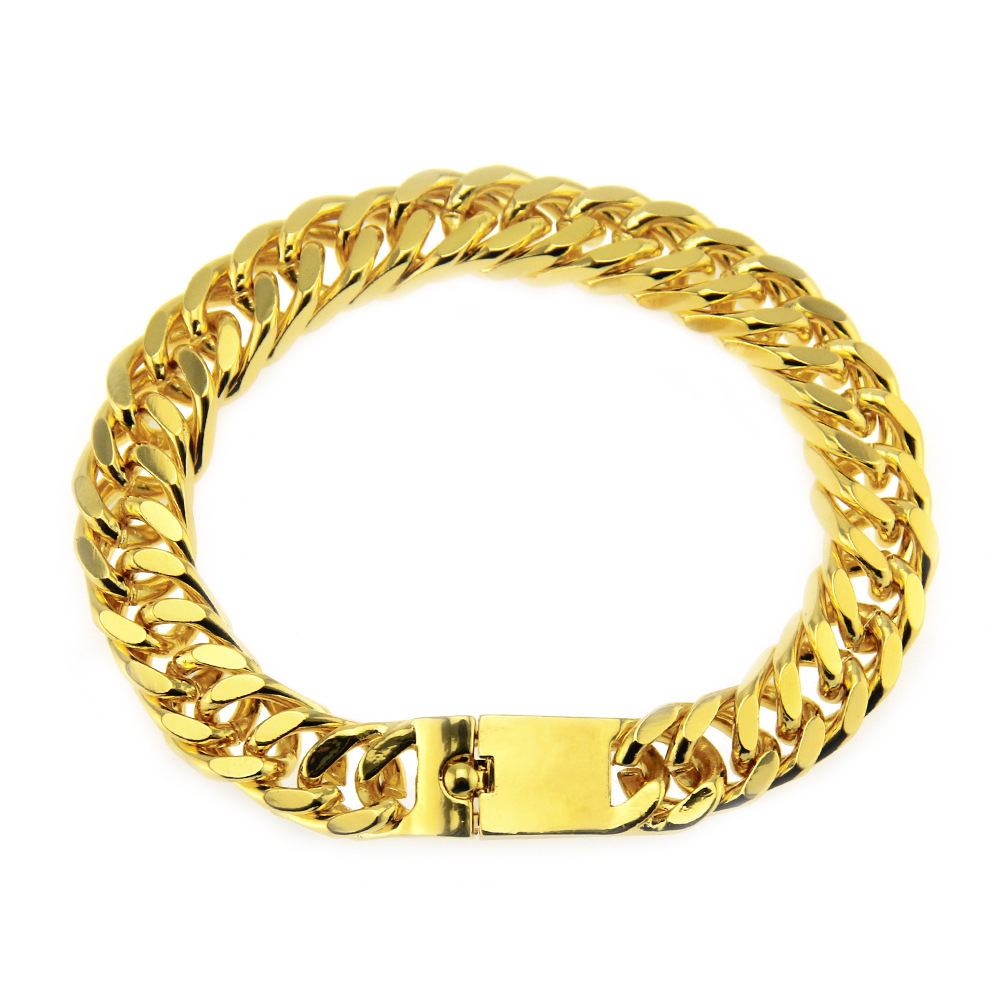 Glossy chain hip-hop style
