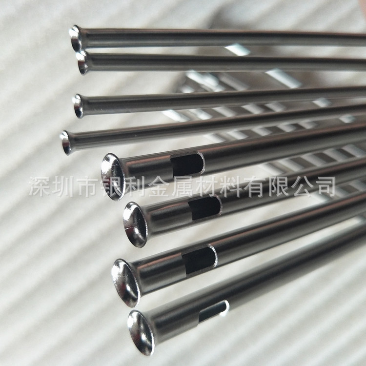 [厂家现货]不锈钢毛细管扩口开槽304 316医用毛细管折弯 针管磨尖