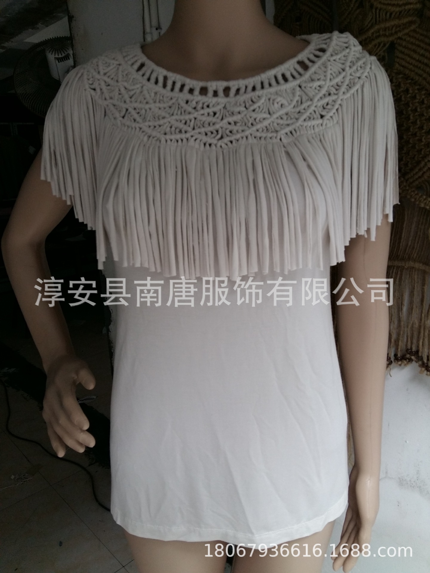 供应手工盘带绣手工刺绣编织服装配饰衣领