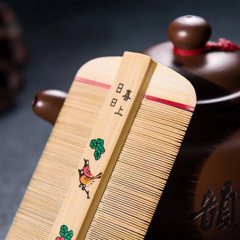 常州竹篦手工竹篦子超密齿去虱子虮子梳头屑梳虫子竹篦子儿童-阿里巴巴
