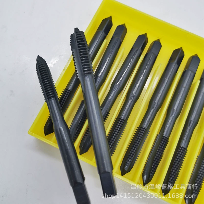 Кран машины верхушки подсказки винта фабрики сразу азотированный Черный кран 2 2,5 3456810121416 через отверстие