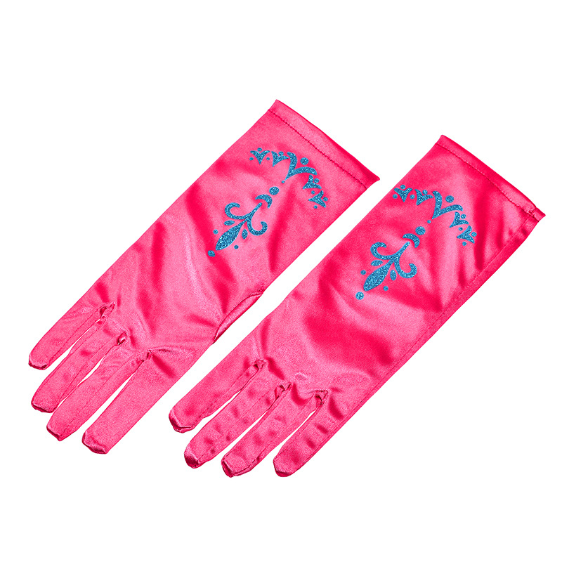 婚庆产品厂家直供新款多色手套冰雪奇缘儿童舞台演出五指手套服装配饰批发详情图17