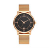 Waterproof ultra thin golden swiss watch, European style, pink gold