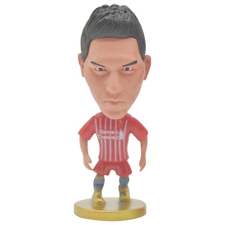 thumbnail image 1 of Muñeco de estrella de fútbol de la Copa del Mundo, regalo de recuerdo Firmino.9, adorno modelo Liverpool, 1 of 2