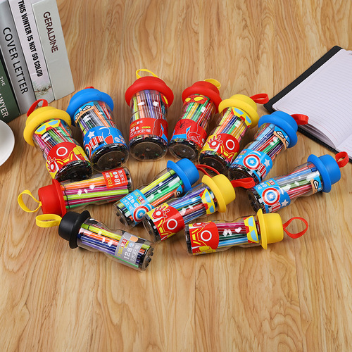 Creative cartoon watercolor pen set 12 colors 18 24 36 colors student watercolor pens children's painting art graffiti pens