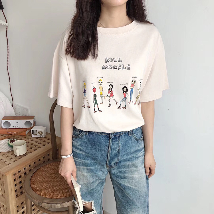 T shirt femme CHUAN YU en Coton - Ref 3314647 Image 21
