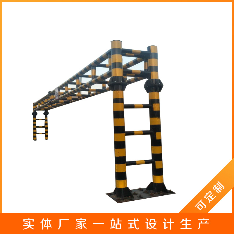 青岛专业供应 自动升降式限高架 公路自动升降限高杆液压升降设备