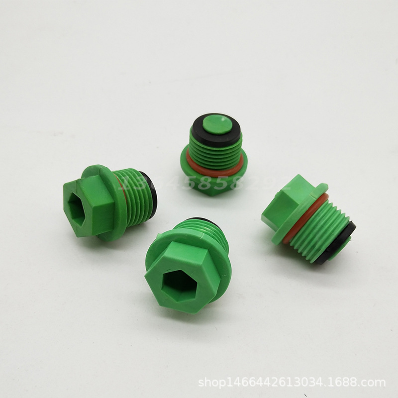 双垫丝堵绿色0001