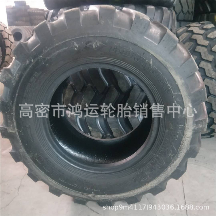 现货供应16/70-20人字花纹装载机铲车轮胎405/70-20两头忙L-2/E-2