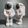 Polyurethane astronaut, realistic doll, aerospace toy, anti-stress