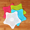 Kitchen Creative Star Star Sink Anti -blocking floor drain filter sink hair hair filter floor drain mesh cap