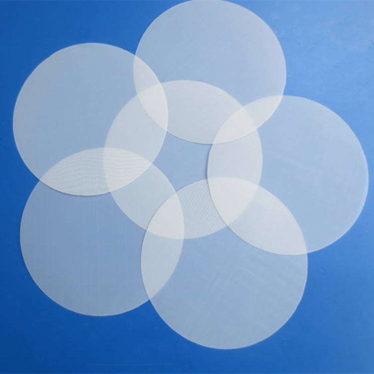 50 - 100微米 尼龙过滤网片 圆片方片 定制形状 激光切割过滤网片