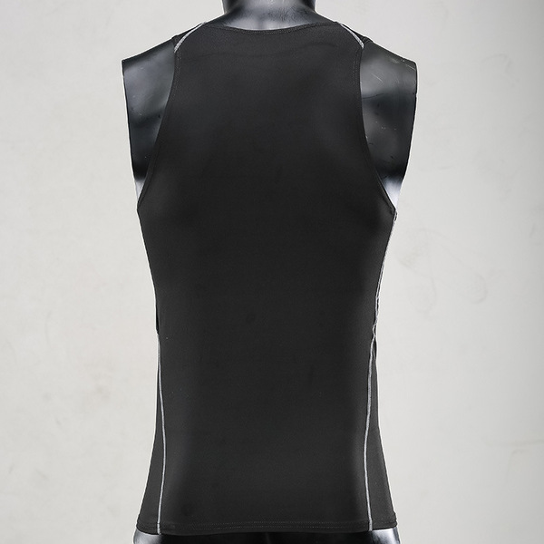 Quick dry elastic vest for gym for training