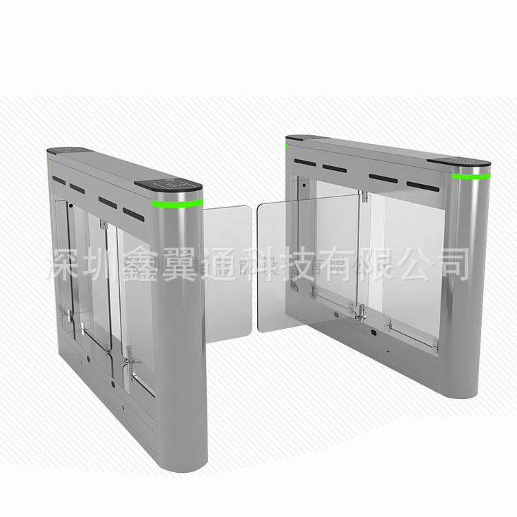 防撞摆闸 人脸识别门禁闸机 幼儿园刷卡人行通道闸 实名制闸机