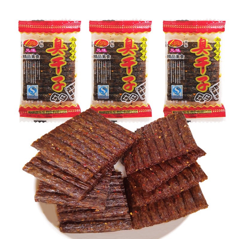 网红辣条臭干子54小包/袋 儿时回味零食休闲食品小辣片包邮直销1|ru