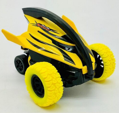 惯性四驱怪鱼车 魔鬼鱼玩具儿童男孩模型车 动感直立行走特技车