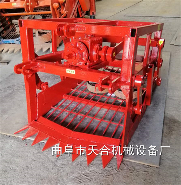 魔芋收获机 药材收获机 加密网1米宽悬挂式药材深挖设备生产厂家