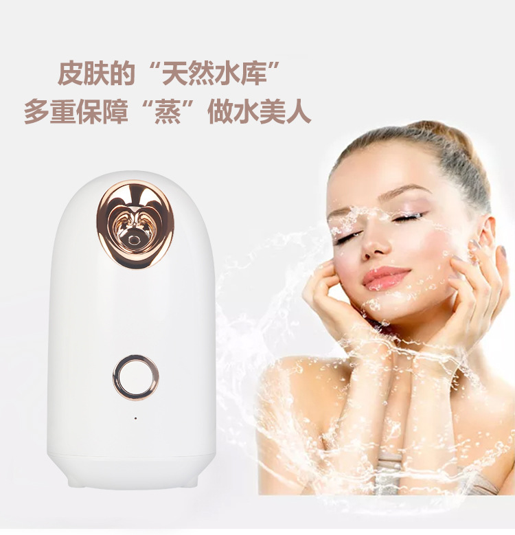 厂家蒸脸器热喷纳米喷雾补水仪便携热喷面部加湿器家用美容仪批发