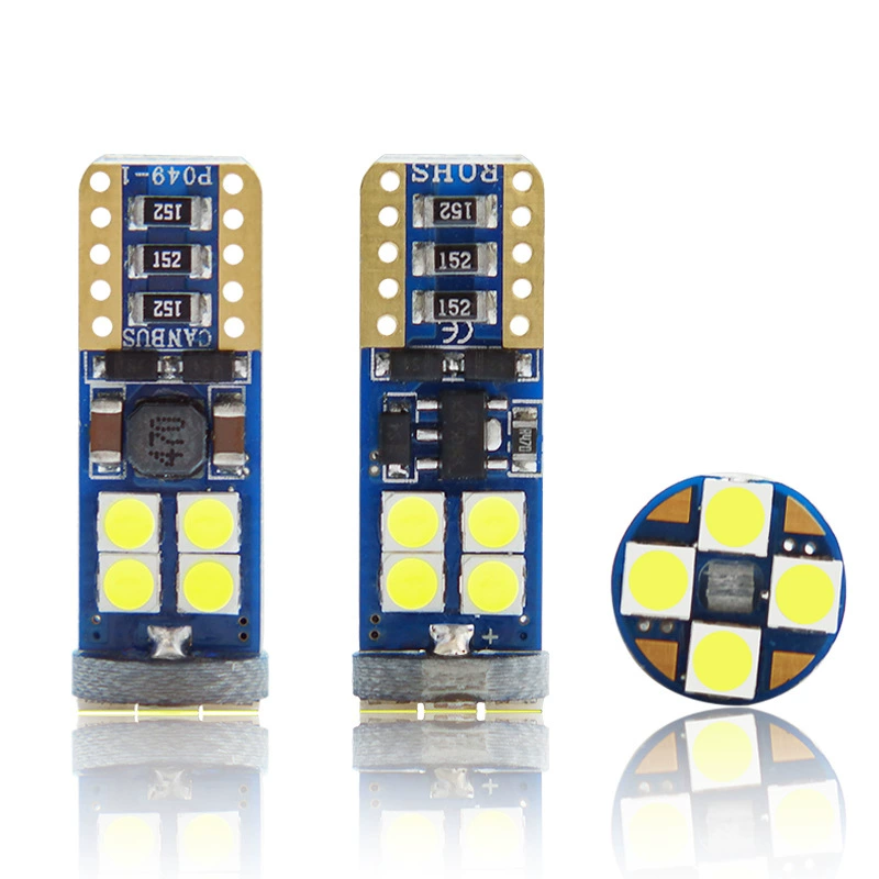 Свет авто LED ширина T10 T10 дорожный свет 3030 12smd расшифровка постоянный ток W5W подсветка номера