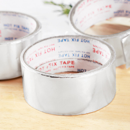 Aluminum foil tape, high temperature resistance, aging resistance, industrial tape, fire protection, shielding, conductive air conditioning pipe repair tape, wholesale