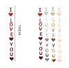 150cm Valentine's Day Wedding Decoration Pahua Love I Love You String Bar balloons